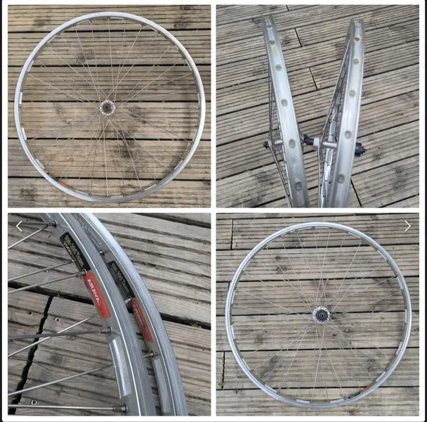 For Sale - RARE ARAYA RM-395 Team rims laced to 32hole XTR M900