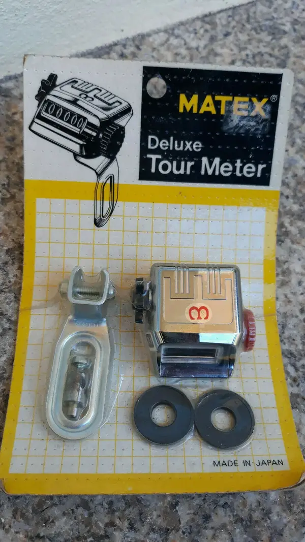 MATEX cyclometer on blister pack card  .webp