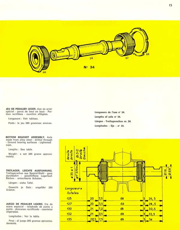 Stronglight model 34 Competition cotterer bottom bracket assembly .webp