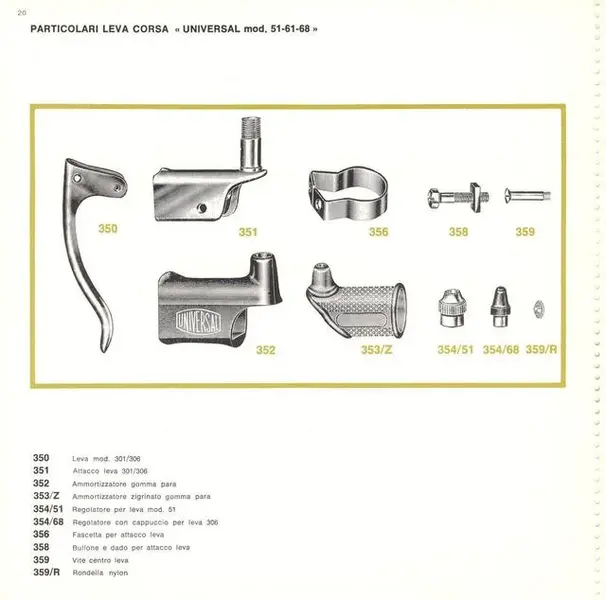 Universal brake lever parts .webp