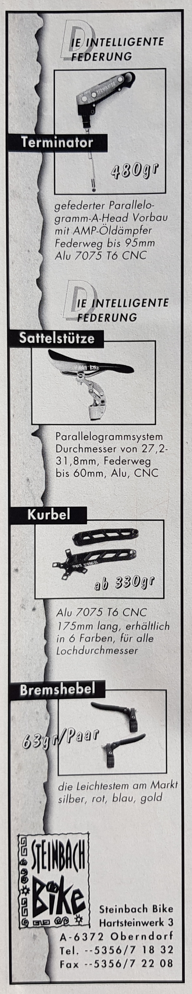 Steinbach Bike Ad aus Bike 1996_03.webp