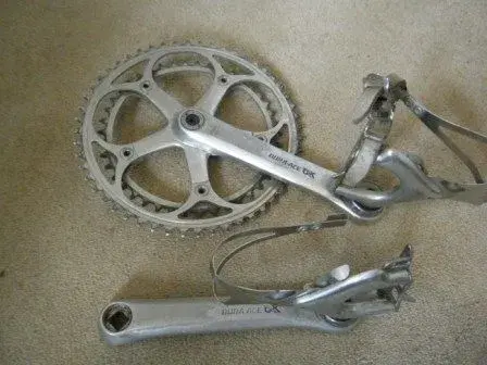 Dura Ace chainset and pedals.webp