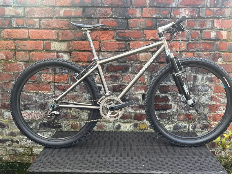 MERLIN MTB チタニウム XLM 半完成車 S 未走行車 ホイール無し 1998 Merlin XLM - ti beauty. | Retrobike