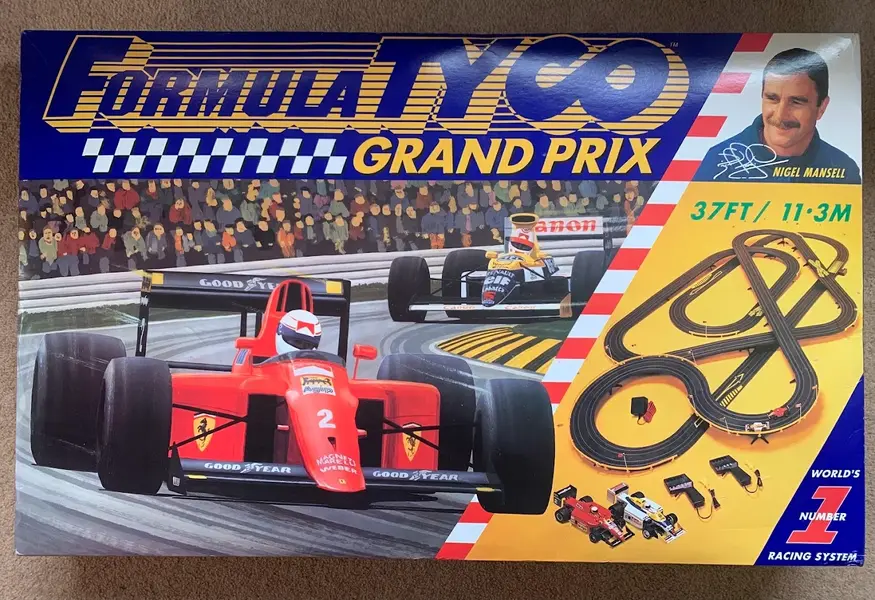 For Sale - Retro Formula Tyco Nigel Mansell Slot racing set