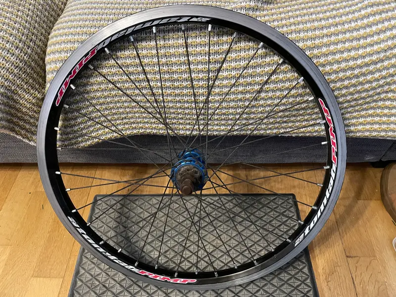 Sold - Profile RHD Rear BMX Hub on AtomLab Pimp Rim | Retrobike