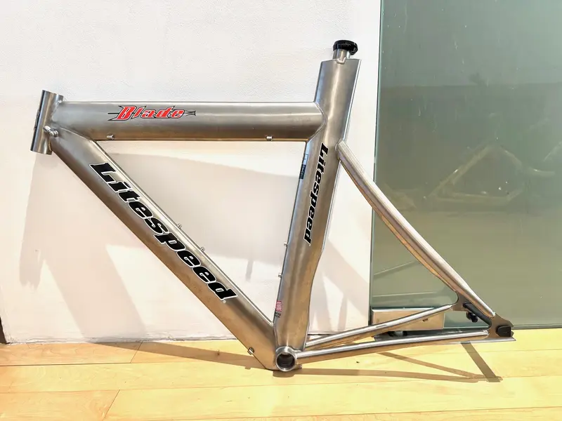 Sold - Litespeed Blade Titanium TT frame - R&D PROTOTYPE | Retrobike