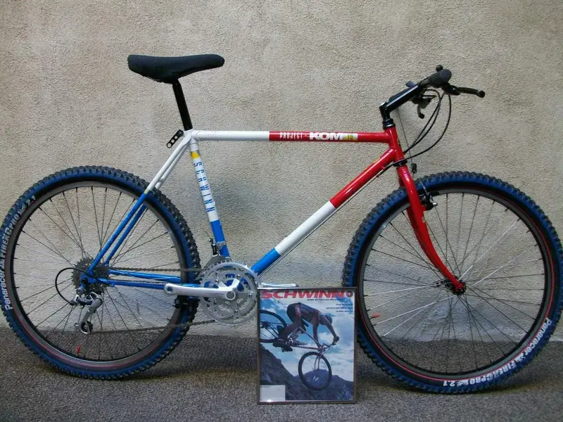 1989 Schwinn Project KOM 10 Team Issue full XT M730 Araya | Retrobike