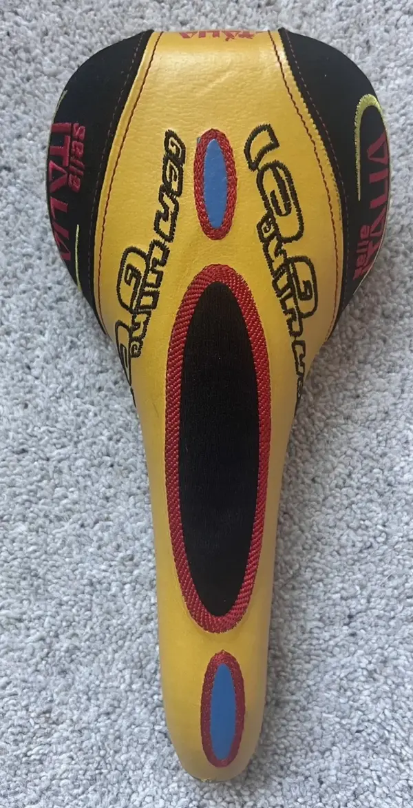 For Sale - Selle Italia Tri-Matic Seat - The Yellow One - £30