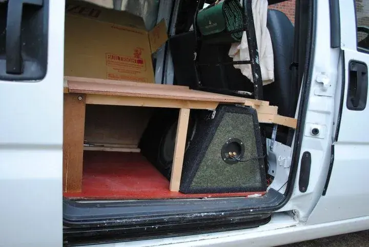 the van and a subwoofer.webp