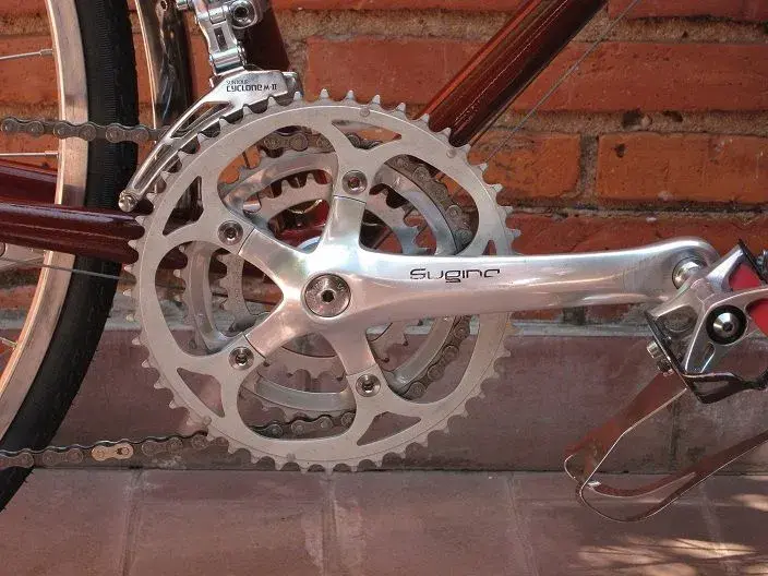 1983 Trek 600 crankset and front derailleur.webp