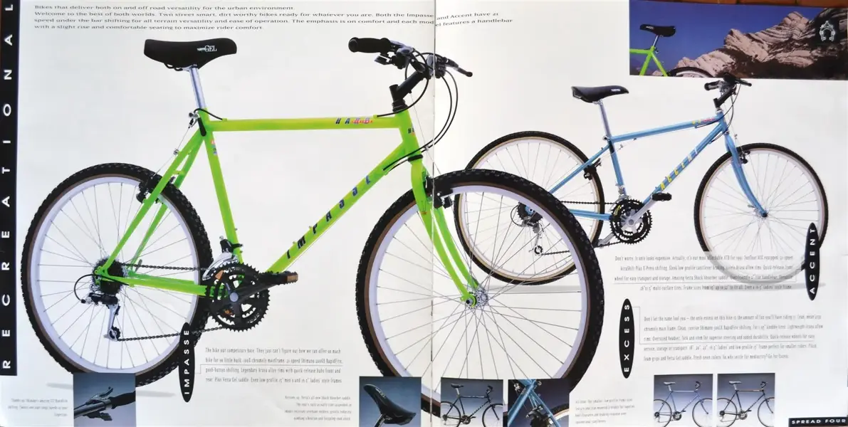 Catalogue 1991 Haro All Terrain Catalogue Retrobike