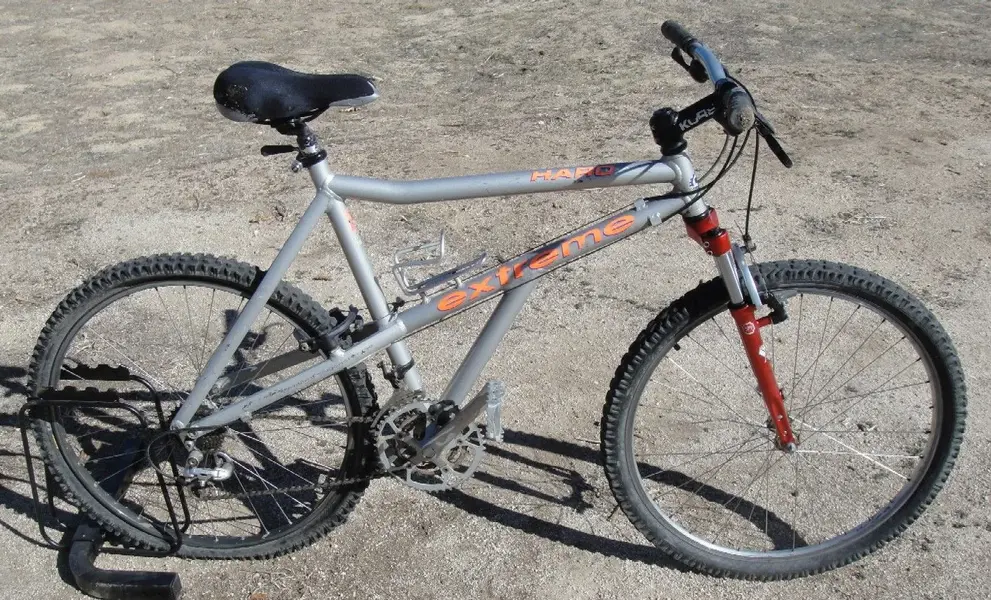 Aluminum Haro rider.webp