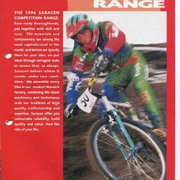 1996 Saracen Catalogue