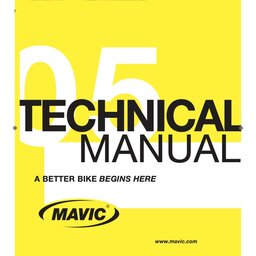 2005 Mavic Technical Manual