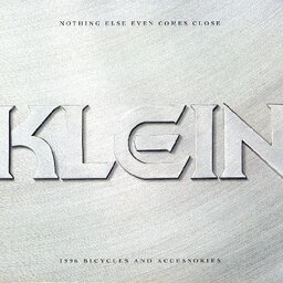 1996 Klein Catalogue