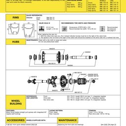 2008 Mavic Kysrium SL Manual