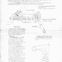 WTB FITFINDER Instructions