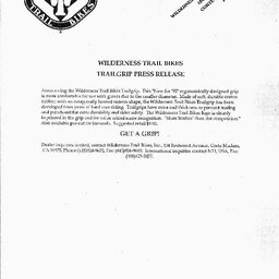 WTB Trailgrip Press Release