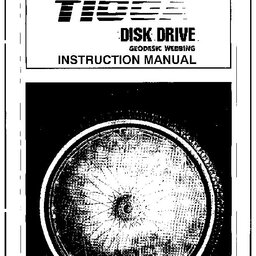 Tioga Disk Drive Instruction Manual