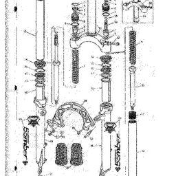 1997 Marzocchi Bomber Z2 Parts List