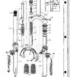 1997 Marzocchi Bomber Z3 Parts List