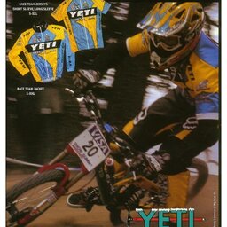 1998 Yeti Parts and Accessories Catalogue