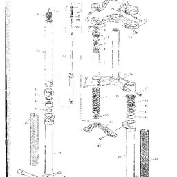 1999 Marzocch Bomber Monster T Parts List