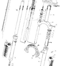 1999 Marzocch Bomber Mr T Parts List