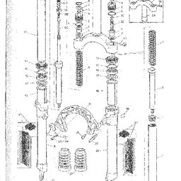 1999 Marzocch Bomber Z2 LIGHT Parts List