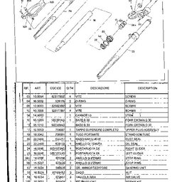 Marzocchi XC 50 Parts List and Service Manual