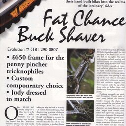 1996 Fat Chance Buckshaver MTBPro Review
