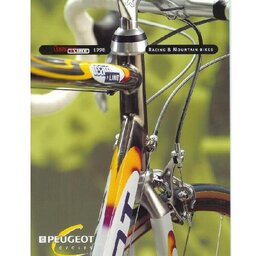 1998 Peugeot Team Line Racing & Mountain Bikes Catalogue