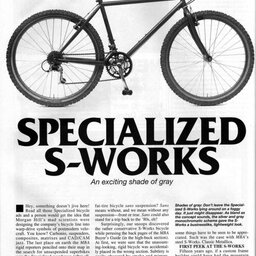 1994 Specialized S-Works MBA Review