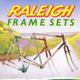 1987 Raleigh Framesets Catalogue