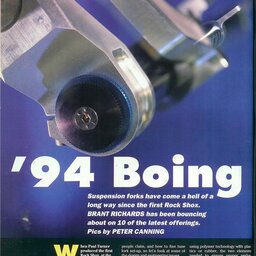 1994 MBUK Front Suspension Grouptest