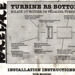 Race Face Turbine RS Bottom Bracket manual