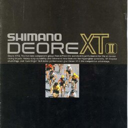 1989 Shimano XT-II Catalogue