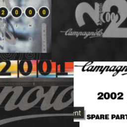 2000- 2002 Campagnolo product & spare part Catalogues