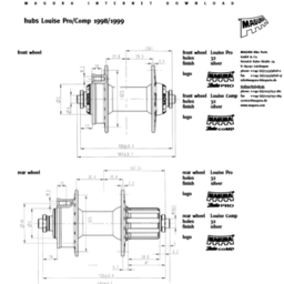 Magura Louise hubs diagram