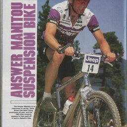 1992 Answer Manitou Suspension Bike Review