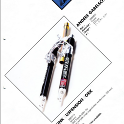 Funk suspension fork specification