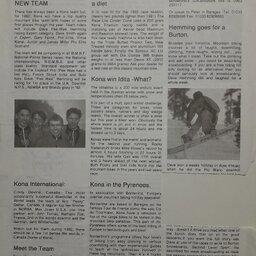 1992 Kona Newsletter Spring