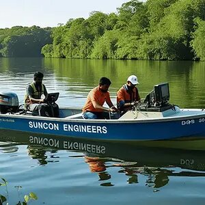 Bathymetric Survey Company in India Suncon Engineers A bathymetric survey is the process of mapping