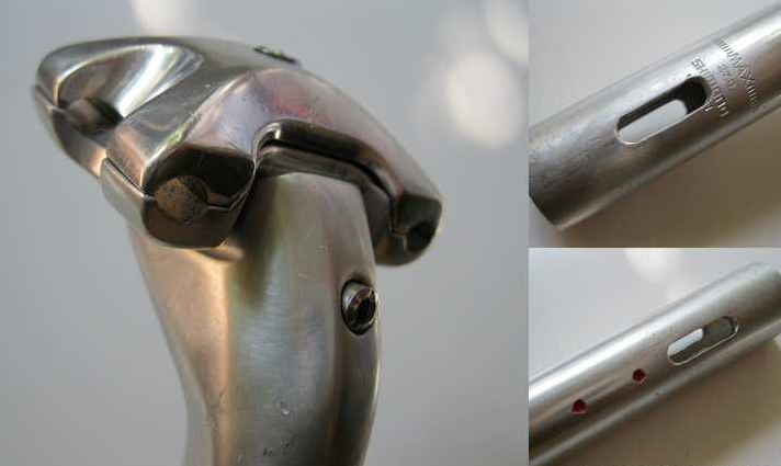 Shimano 600 stem slotted