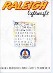 Raleigh Lightweights Catalogue 1989