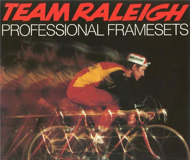 Raleigh Professional Framesets Catalogue 1980