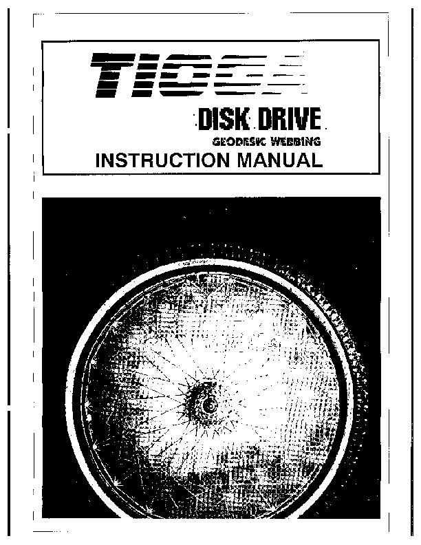 Tioga Disk Drive Manual