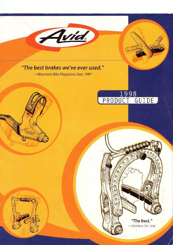 Avid Catalogue 1998
