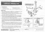 SI-B950B  XTR V-Brake rebuild kit instructions