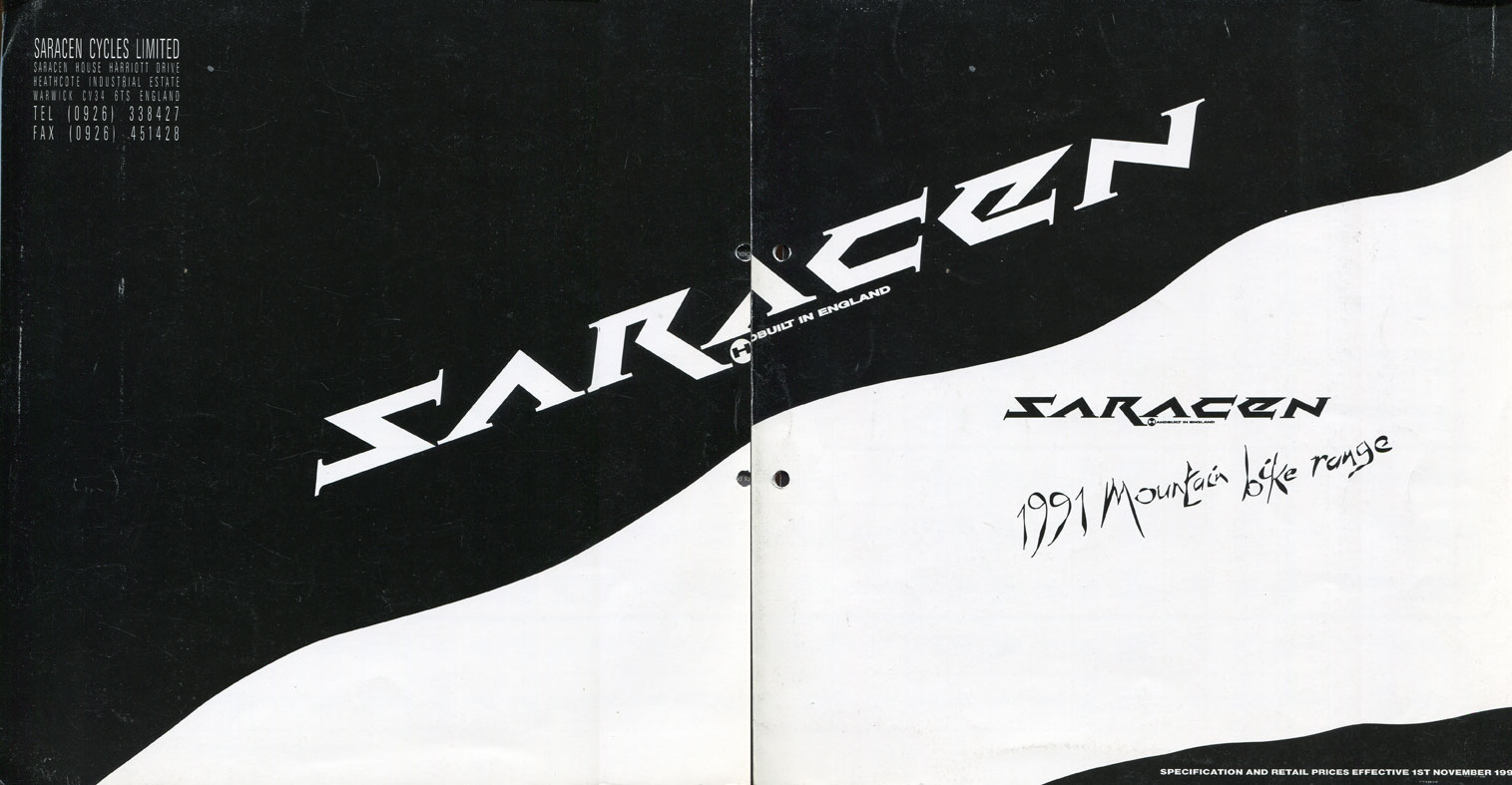Saracen Catalogue 1991 Pricelist Cover